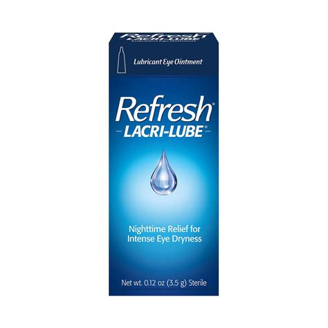 Refresh Lacri-Lube Lubricant Eye Ointment for Nighttime dryness (3,5g ...