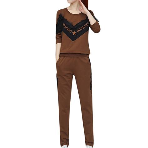 Women Sport Black Long Sleeve Jogging Running Sets... – Vicedeal