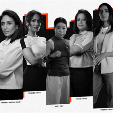 Puma collaborates with Kareena Kapoor Khan, Mary Kom, others for WPL ...