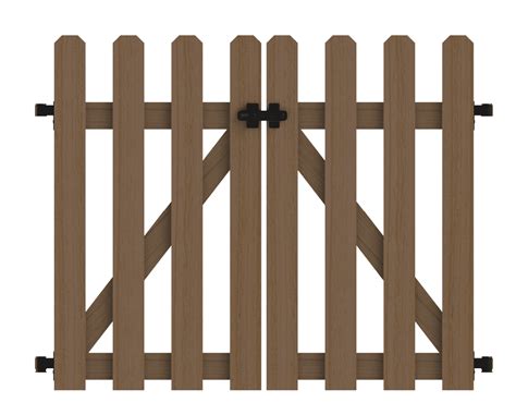 Cedar Wood Fence Gate No Dig Fencing Mold Resistant | Ubuy India