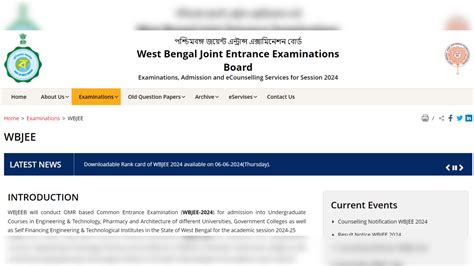 WBJEE 2024 Notification Out for Counselling At wbjeeb.nic.in, Check ...