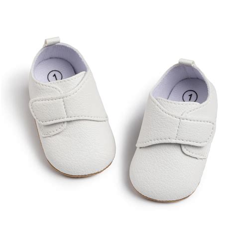 Finley Soft Sole Shoes - White – Little Charlie