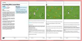 Football Lesson Plan in PDF | Football Skills Overview