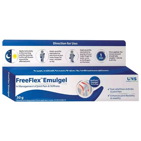 Buy Freeflex Emulgel, 30 gm | 19 Minutes Delivery | Apollo Pharmacy