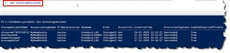 Default Azure Storage PowerShell 的图像结果