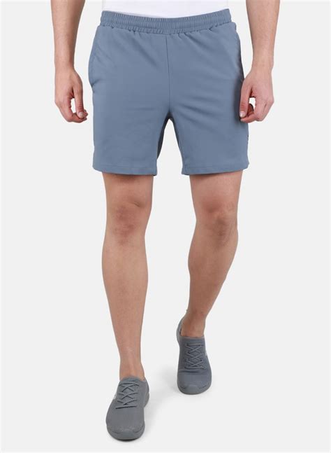 Buy Men Grey Self Design Short Online in India - Rock.it