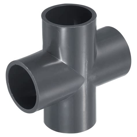 Patikil 25mm Pvc Pipe Fittings 3 Pack 4 Way Tee | Desertcart INDIA