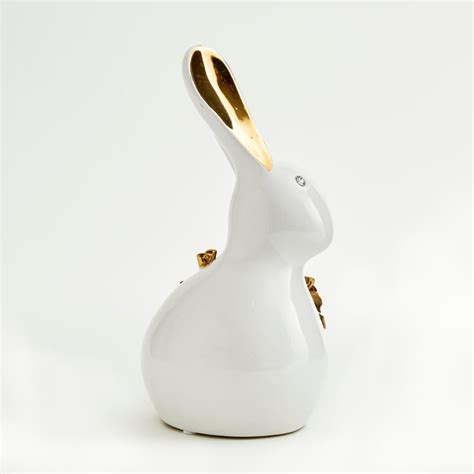 Buy Carols Ceramic Rabbit Table Accent from Home Centre at just INR 1699.0