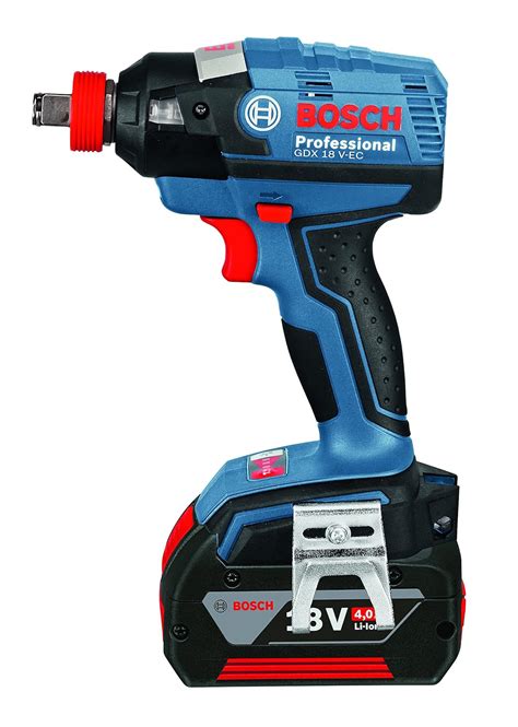 Bosch 06019B91F0 GDX 18 V-EC Professional Impact Wrench (Brushless ...