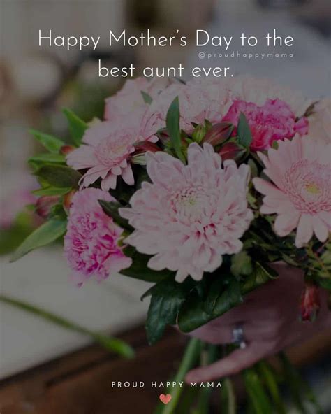 50+ Short Mother’s Day Quotes For Aunt She'll Adore