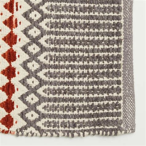Buy Melange Cotton Blend Woven Dhurrie - 90x60cm from Home Centre at ...