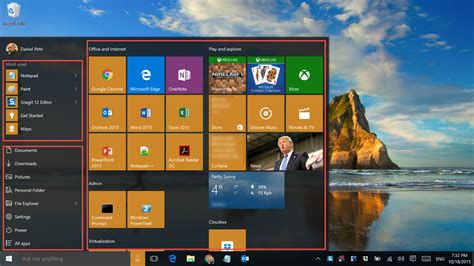 Win10 Start Menu 的图像结果