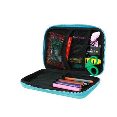 Buy Smily Single Compartment Pencil Case (Black) For School Kids Online ...