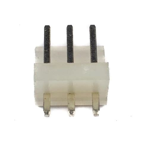 3 Pin - Molex CPU 3.96mm MALE Connector Straight Header KK396