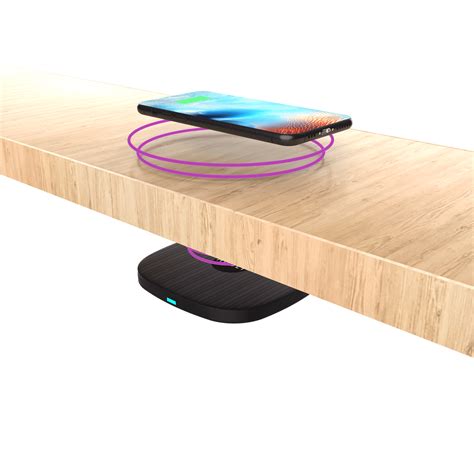 Buy Hudly Invisible Wireless Charger - Turn Any Desk or Table into a ...
