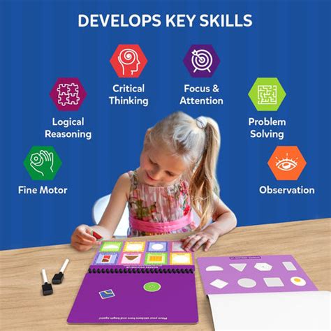 Skillmatics Busy Book For Preschoolers | Reusable Sticker Activity Boo ...