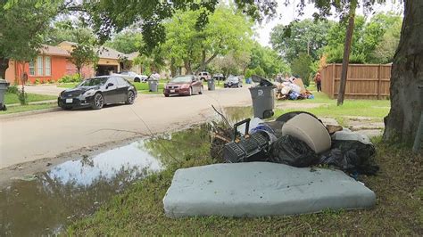 Dallas residents irritated with bulk trash collection delays across the ...