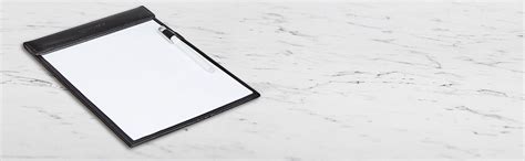 Amazon Basics Writing Pad for Exam | PU Leather Exam Board with Pen ...