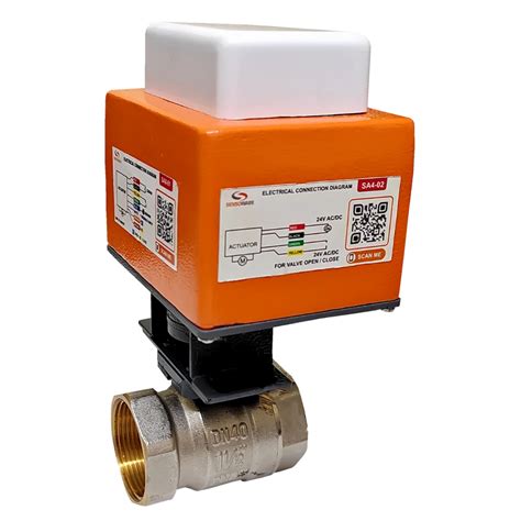 Motorized Ball Valve Brass - 15mm 1/2 inch Motorized Ball Valve Brass ...