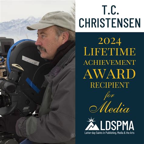 The recipient of our 2024 Lifetime Achievement Award in Media is T. C ...