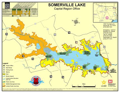 Maps of Somerville Lake