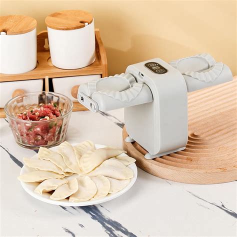 Amazon.com: Electric Dumpling Maker Machine, Automatic Dumpling Maker,Adjustable Easy to Operate ...