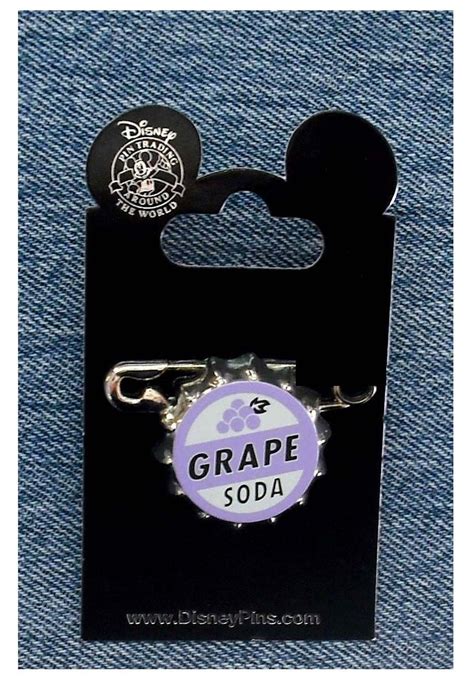 Disney Pin 79373: Disney-Pixar's Up - Ellie Badge Grape Soda | Disney ...