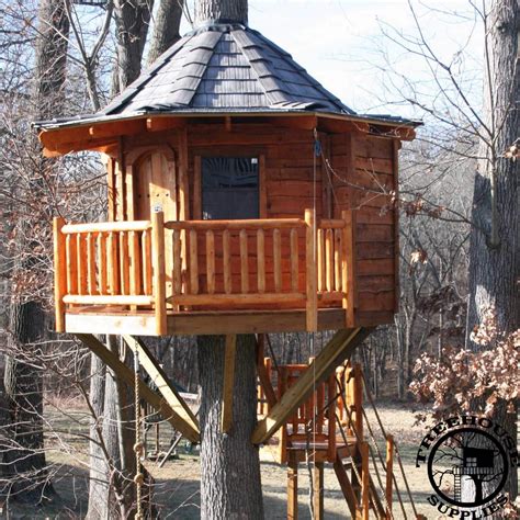 Image result for Tree House Octagonal Building