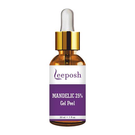 Leeposh Mandelic Acid Peel 25% for Acne, Acne Scars & Oil Control ...
