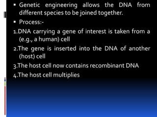 Genetic Engineering Basic Steps 的图像结果