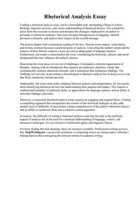 Rhetorical Analysis Example 的图像结果