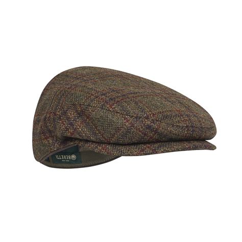 St James Cap Brown & Red Check | Beretta Australia