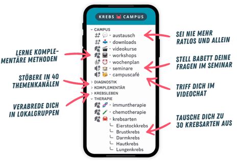 Mitglied werden | Krebs Campus