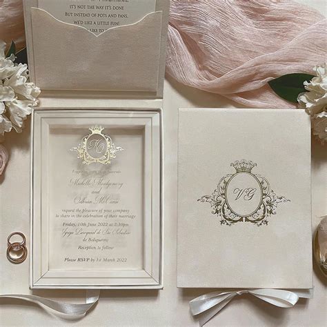 Luxury Boxed Wedding Invitations