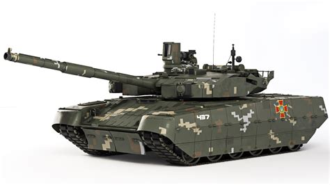 Tank T-84 Oplot-M 2010 Modelo 3D - TurboSquid 1981063