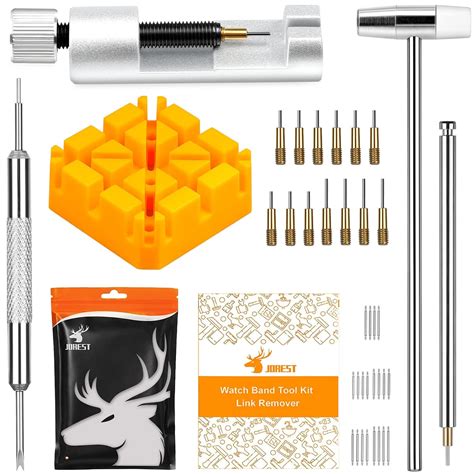 JOREST Watch Link Removal Tool, Watch Band Tool Kit, Repair Kit for ...