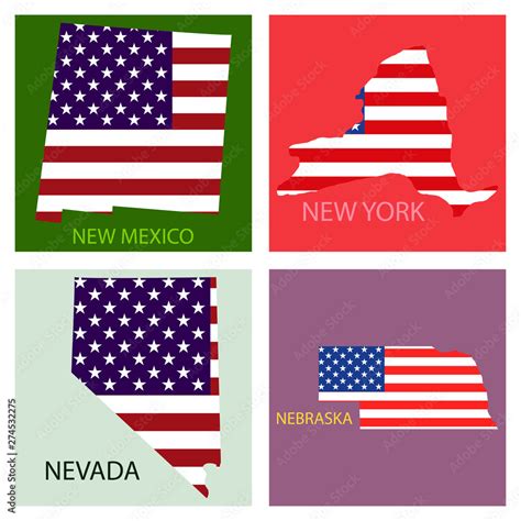 U.S.A. States 的图像结果