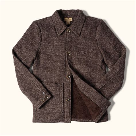 Wesley Men's Wool Jacket - Brown | Buffalo Jackson