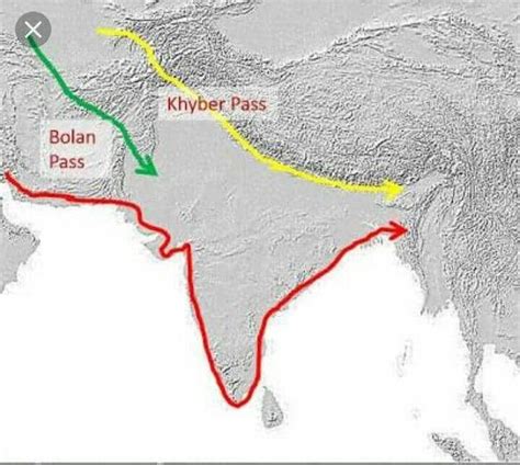 भारत में प्रमुख पर्वतीय दर्रे (Major Mountain Passes in India)