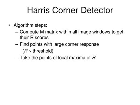 Image result for Haris Filter Computer Vision Matrix