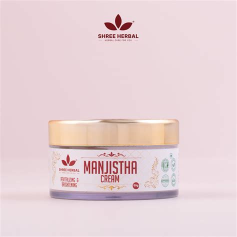Manjistha Cream - 50g – shreeherbals