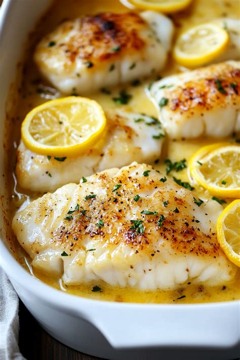 Image result for Baked Cod with Lemon