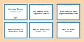 Mother Teresa Biography | Twinkl Teaching Wiki - Twinkl