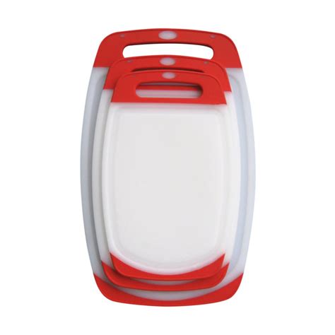 Buy 3 Piece Plastic Cutting Board Set - Acrylic Polypropylene Plastic ...