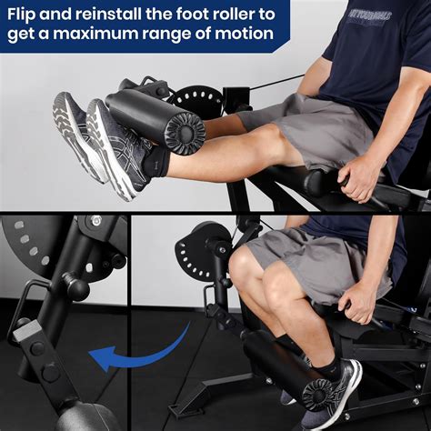 LIONSCOOL Leg Extension & Lying Leg Curl Machine India | Ubuy