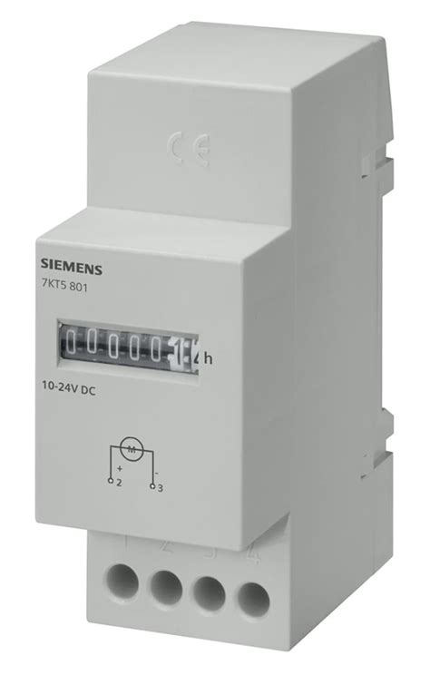 7KT5801 Siemens | Siemens SENTRON Counter, 7 Digit Mechanical, 10 → 27 ...