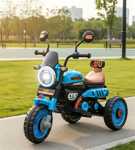Buy Luusa Cruise Rechargable Electric Kids Bike with Music&LED, Kids ...