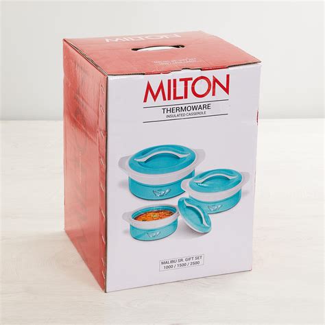 Buy MILTON Malibu Printed 3-Piece Casserole Gift Set from Milton at ...