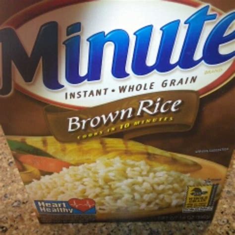 Minute Rice Whole Grain Brown Rice at Lucas Cade blog