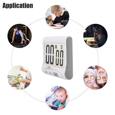 Buy Digital Kitchen Timer Stopwatch, EEEkit Digits Battery Powered ...